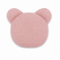 BocioLand Nahřívací polštářek TEDDY s třešňovými pecičkami a levandulí - pudrově růžový