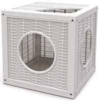 BAMA Prolézačka pro kočky QUBLO, barva bílá