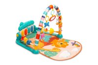Toyz Vzdělávací edukační hrací podložka se zvuky  ZOO - tyrkysová