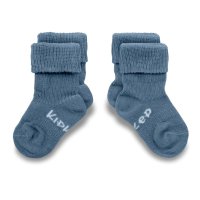 KipKep dětské ponožky Stay-on-Socks 6-12m 2páry Blue Heaven