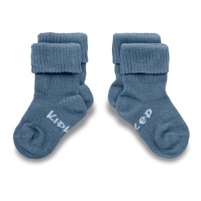 KipKep dětské ponožky Stay-on-Socks 6-12m 2páry Blue Heaven