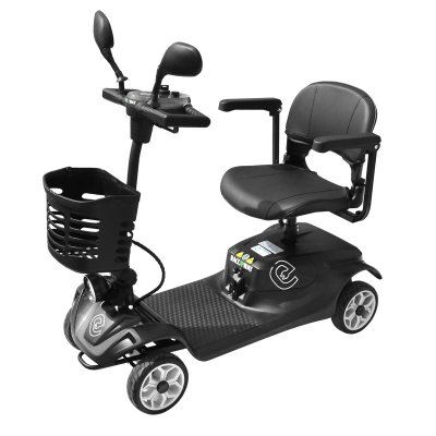 Racceway Elektrický čtyřkolový vozík SOLID, šedý