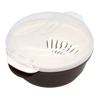 BAMA Napařovací hrnec COOKY 1,8 l, hnědý