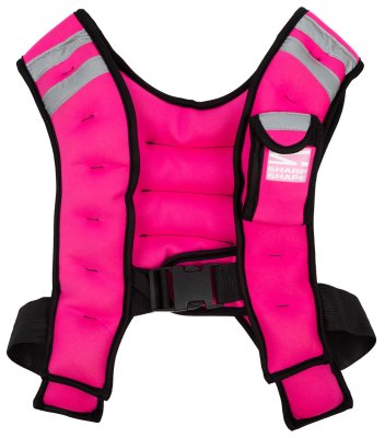 SharpShape Zátěžová vesta 5 kg růžová