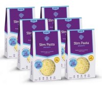 Slim Pasta Konjakové těstoviny ve tvaru špaget bez nálevu, výhodný balíček 5+1 zdarma