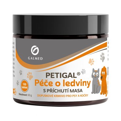 Galmed PETIGAL Péče o ledviny 100 tablet