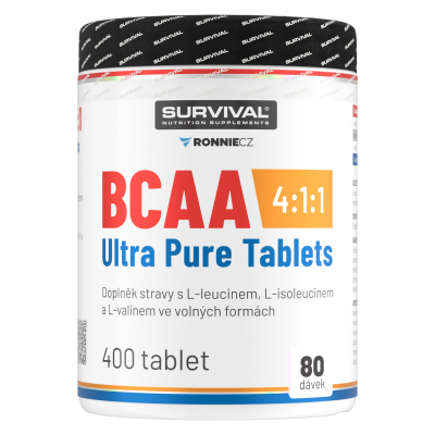 Survival BCAA 4:1:1 Ultra Pure Tablets 400 tbl