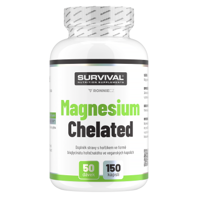 Survival Hořčík • Magnesium Chelated 150 cps
