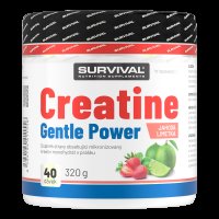 Survival Creatine Monohydrate Gentle Power 320 g limeta-jahoda