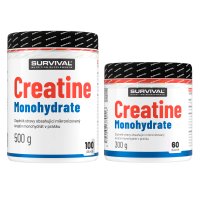Survival Creatine Monohydrate AKCE 500 g + 300 g ZDARMA
