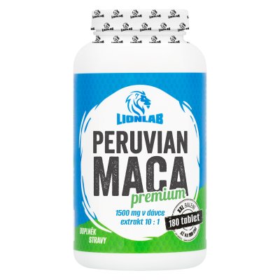 Lionlab Peruvian Maca Premium XXL 180 tbl