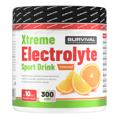 Survival Xtreme Electrolyte Sport Drink 300 g pomeranč