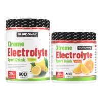 Survival Xtreme Electrolyte Sport Drink AKCE 600 g citron + 300 g pomeranč