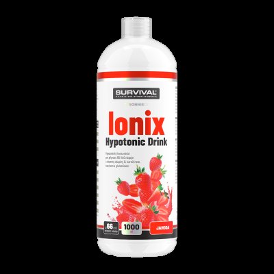 Survival Ionix Hypotonic Drink 1000 ml jahoda