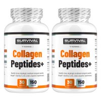 Survival Collagen Peptides+ 150 cps 1+1 ZDARMA