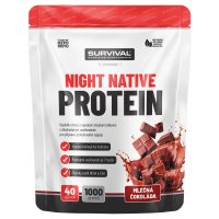 Survival Night Native Protein 1000 g mléčná čokoláda