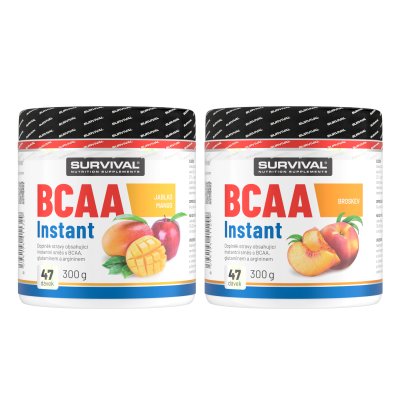 Survival BCAA Instant AKCE 1+1 Jablko-mango + broskev