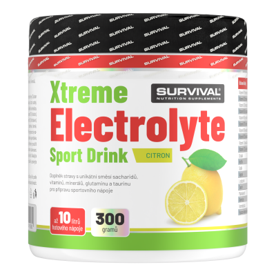 Survival Xtreme Electrolyte Sport Drink 300 g citron