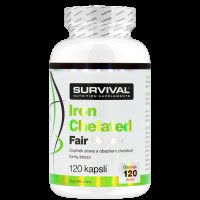 Survival Železo Iron Chelated 120 cps