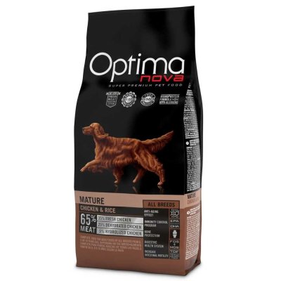 OPTIMAnova Dog Mature Chicken & Rice 12 kg