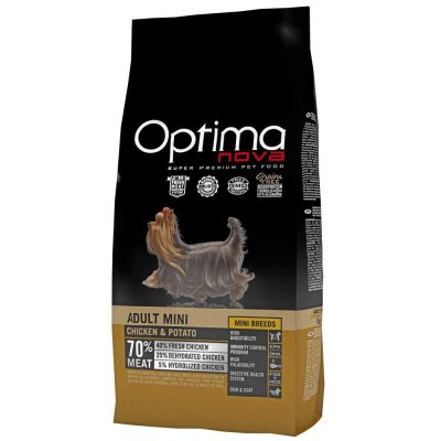 OPTIMAnova Dog Adult Mini Chicken & Potato GF 8 kg