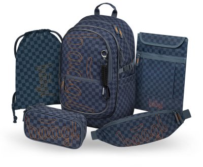 Baagl Školní set Core Ska modrý III