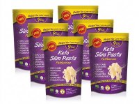 Slim Pasta Konjakové těstoviny ve tvaru fettuccine v nálevu, výhodný balíček 5+1