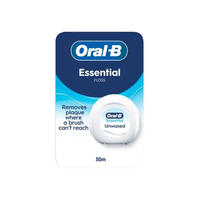 Oral-B Essential nevoskovaná zubní nit 50 m