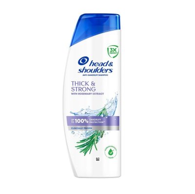 Head&Shoulders Thick&Strong Šampon proti lupům 400 ml