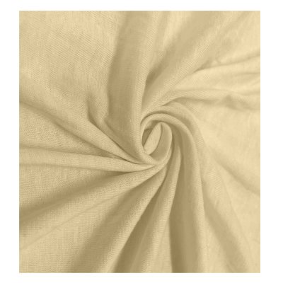 Povlečeme vše Prostěradlo Jersey Lux 90x200 cm krémová