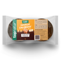 Topnatur Slim&Fit Kukuřičné chlebíčky se slaným karamelem v mléčné polevě 70 g