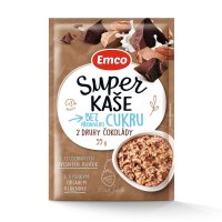 Emco Super kaše 2 druhy čokolády 55 g