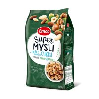 Emco Super mysli bez přidaného cukru ořechy a mandle 500g