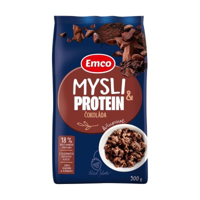 Emco Super mysli protein a quinoa s čokoládou 500 g
