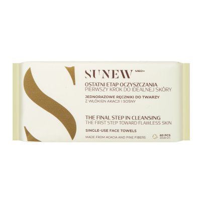 SunewMed+ Jednorázové obličejové ručníky 60 ks