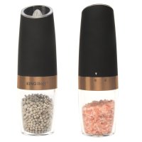 Kinghoff Sada elektrických mlýnků na pepř a sůl