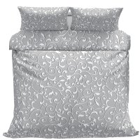 Povlečeme vše Bavlněné Povlečení Grey Orient