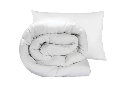 Povlečeme vše Set Komfort Peach přikrývka 140x200 cm, polštář 70x90 cm