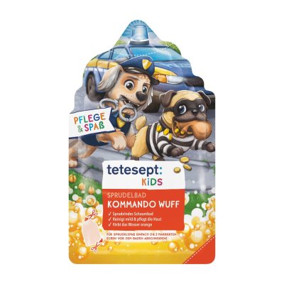 Tetesept Kids Šumivá koupel Psí komando 40 g