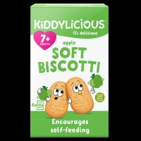 Kiddylicious Sušenky měkké jablečné 120g