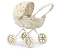 Milly Mally Kočárek pro panenky Dori – dětský kočárek - béžový