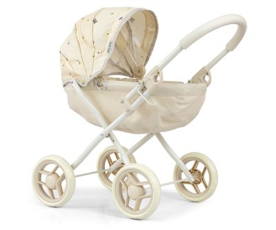 Milly Mally Kočárek pro panenky Dori – dětský kočárek - béžový