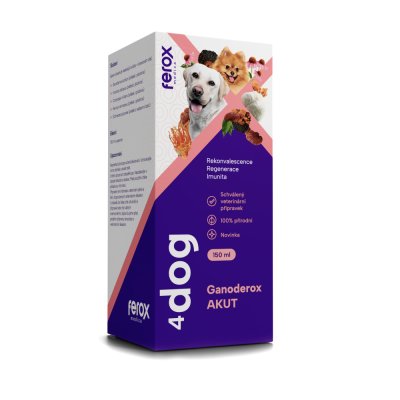 Ferox medica Ganoderox AKUT 4dog 150 ml