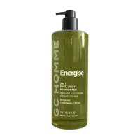 Grace Cole Pánské energizující tělové mýdlo 3v1 Bergamot, Cedr & Mošus 1 l