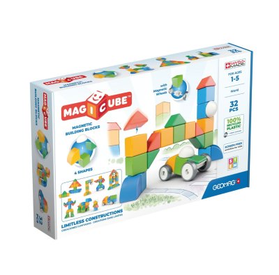 Geomag Magicube Shapes magnetická stavebnice 32 dílků