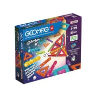 Geomag Glitter magnetická stavebnice 35 dílků
