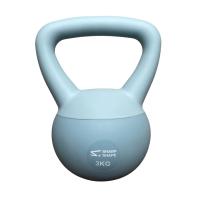 SharpShape Soft kettlebell 3 kg zelený