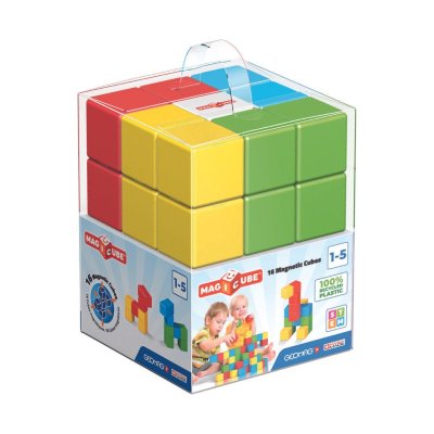 Geomag Magicube Full Color magnetická stavebnice 16 dílků
