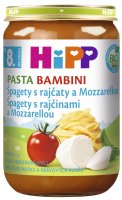 HiPP JUNIOR BIO Rajč.se špaget.a mozz. 220g