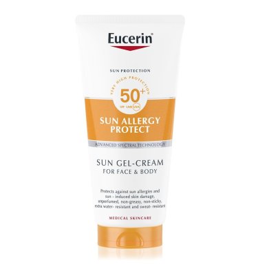 Eucerin SUN Allergy Protect SPF50+ ochranný krémový gel 200 ml